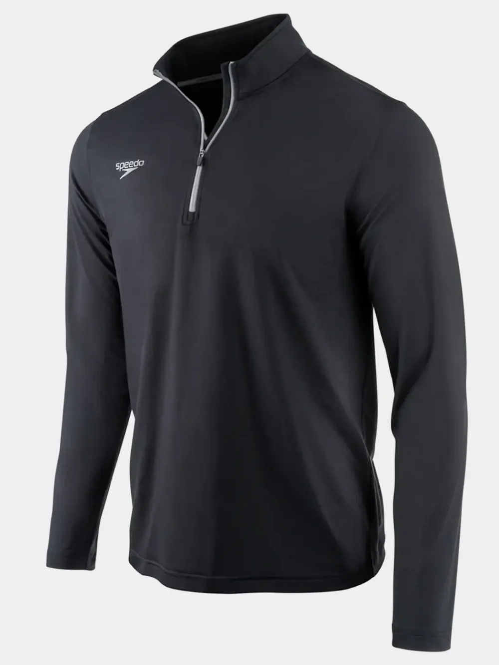 Speedo Unisex Quarter Zip Long Sleeve Performance Shirt