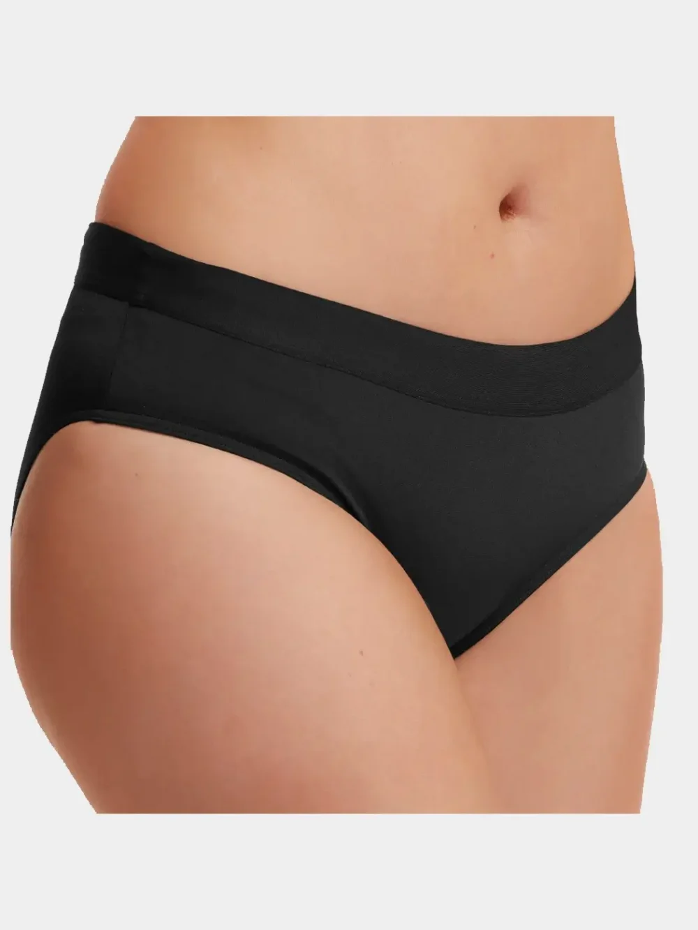Funkita Women's Solid Regular Brief Bikini Bottom