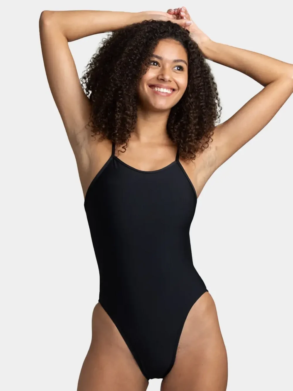 Jolyn Women's Solid Michele One Piece Swimsuit