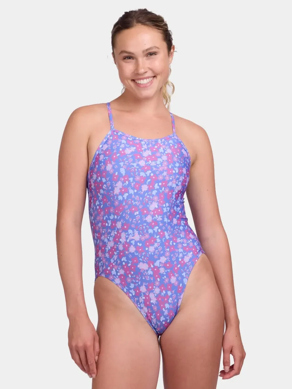 Jolyn Women's Jackson Garden Spot Printed One Piece Swimsuit