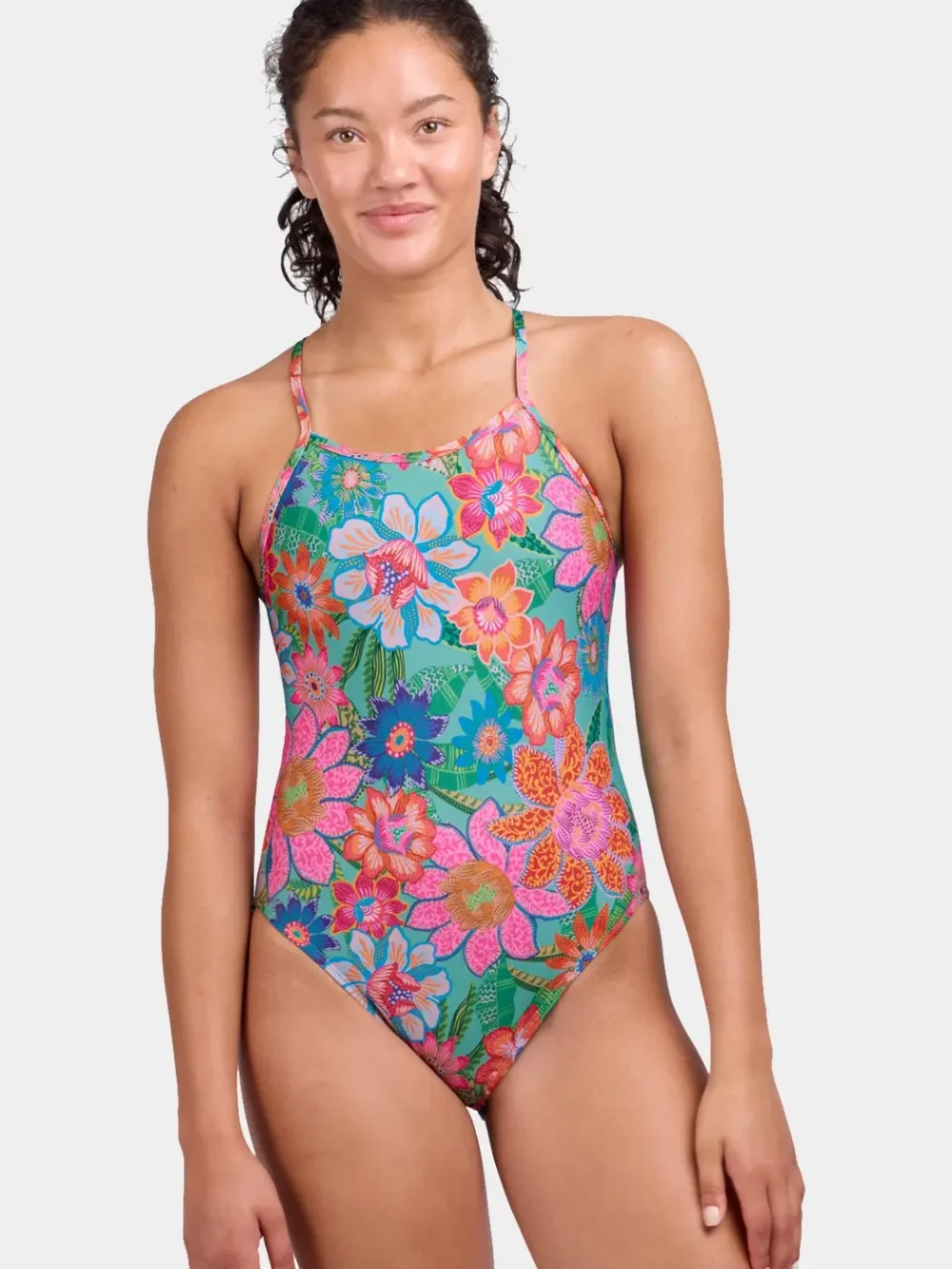 Jolyn Women's Brandon Pandora Printed One Piece Swimsuit