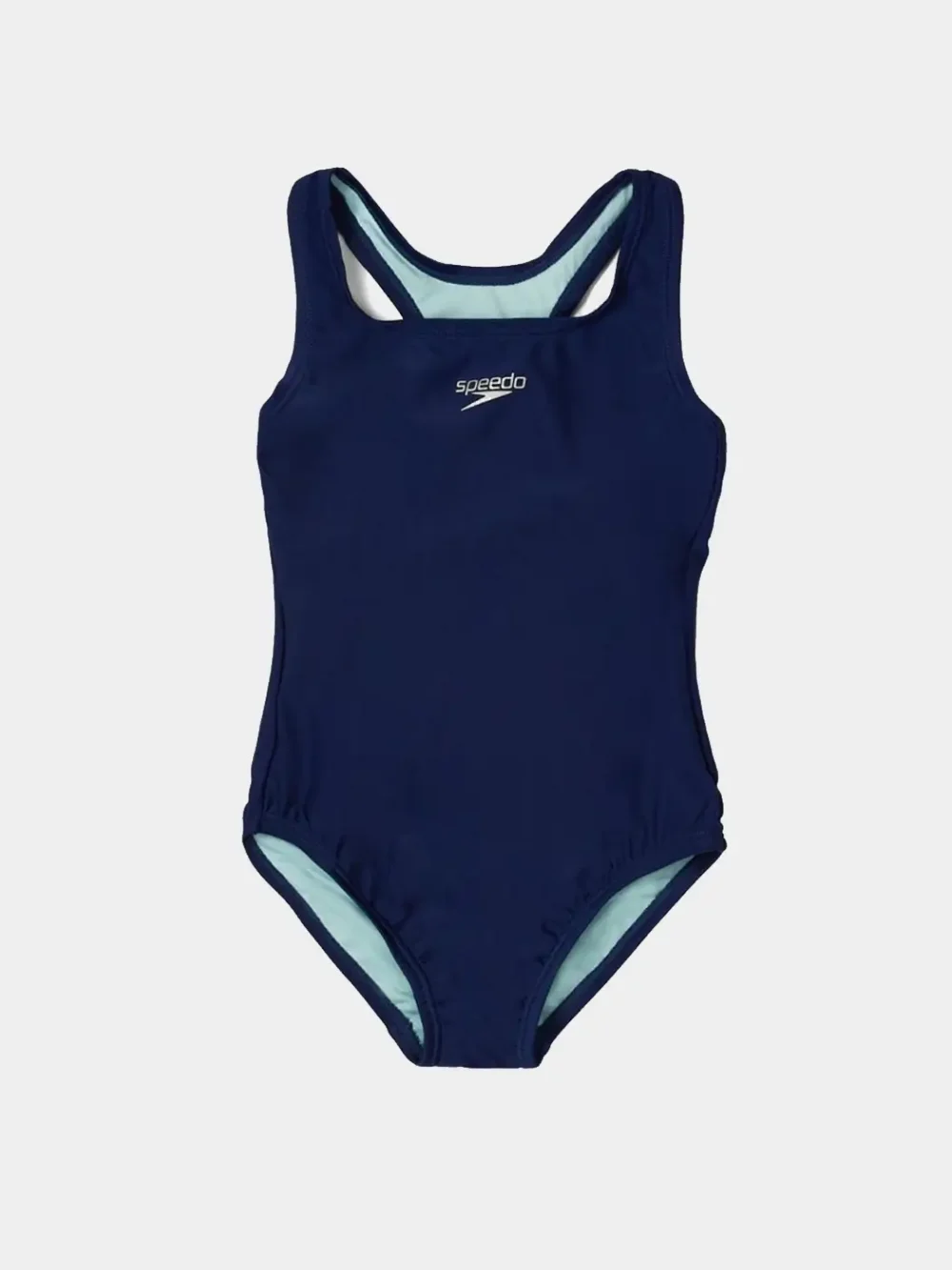 Speedo Girl's Solid Racerback One Piece Swimsuit